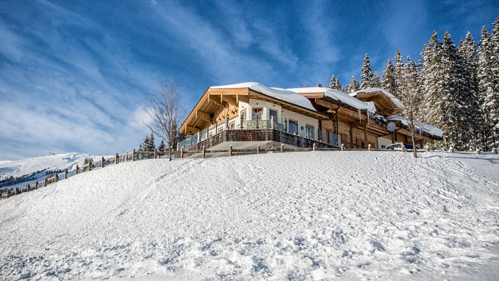Rosswaldhütte im Skicircus Saalbach Hinterglemm
